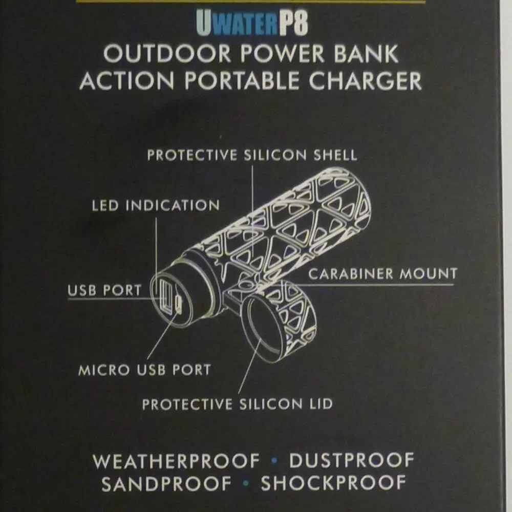 UwaterP8 Outdoor Power Bank